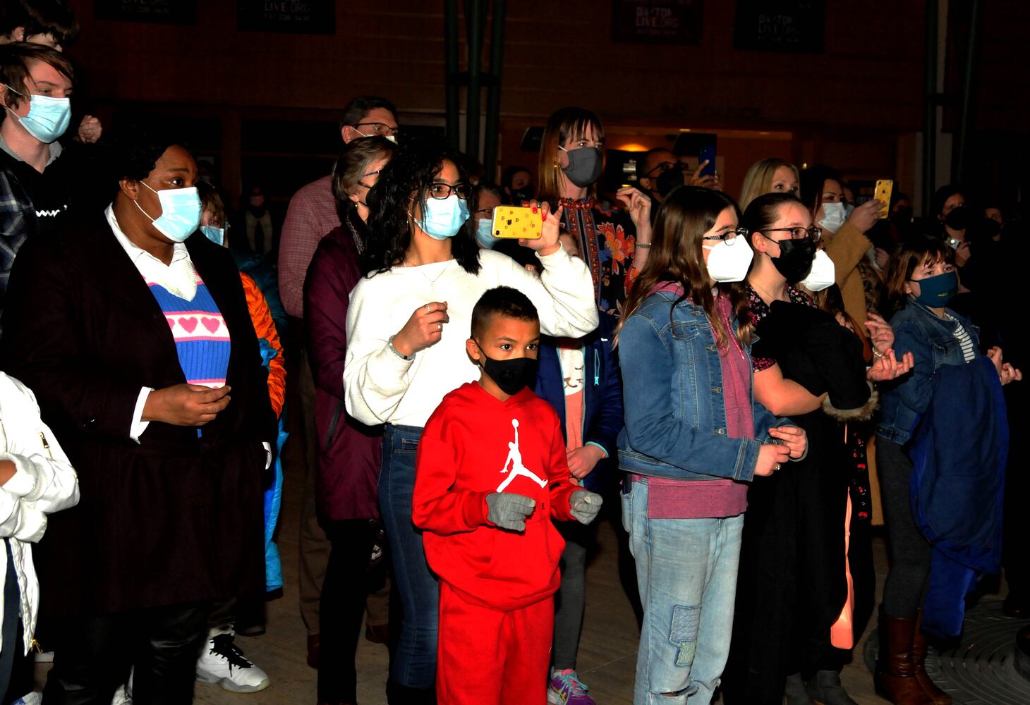 Founding Fathers Cypher at the Schuster Center’s Wintergarden. Did we spot you there?