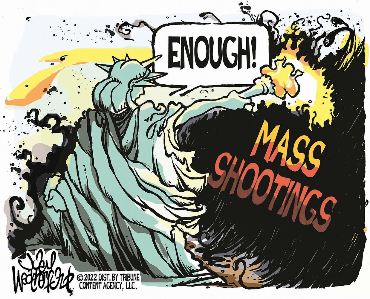 WEEK IN CARTOONS: Gun laws, inflation and more