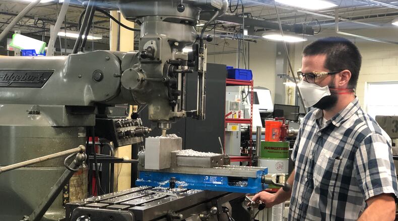 Auto-Valve Inc., an aerospace manufacturer, has 10 open positions advertised on its website. CORNELIUS FROLIK / STAFF