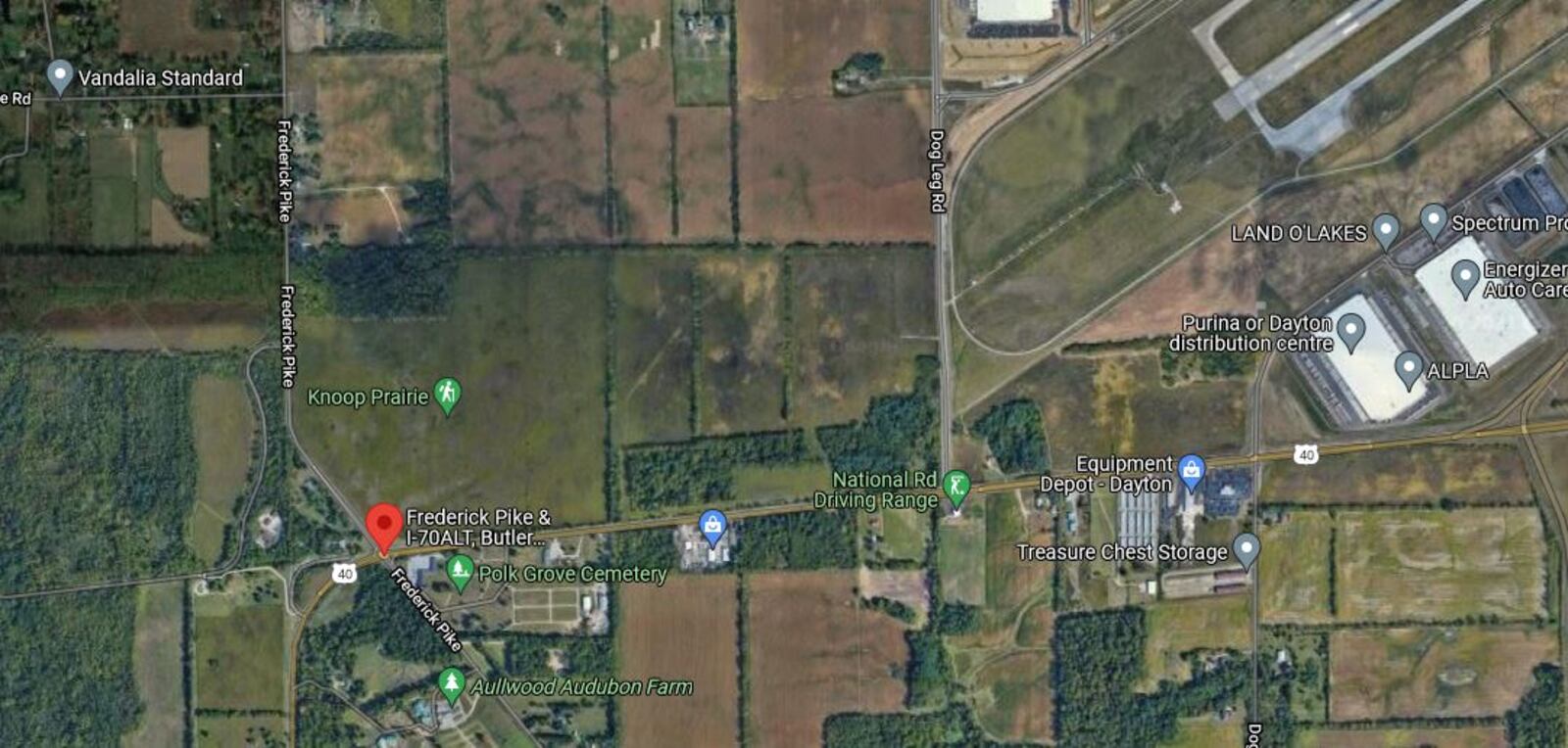 A map showing Knoop prairie. CONTRIBUTED