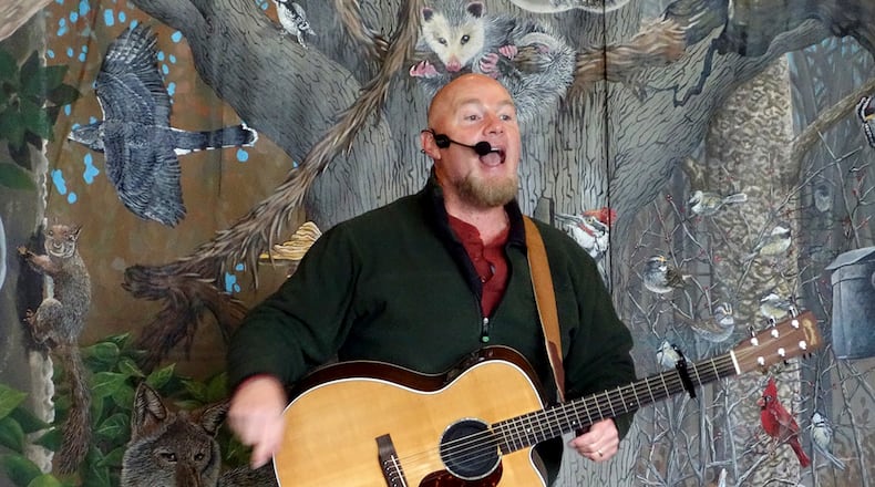 Chris Rowlands, musician and environmental educator at Aullwood, will perform Saturday, July 17 from 7 p.m. to 8:30 p.m. CONTRIBUTED PHOTO