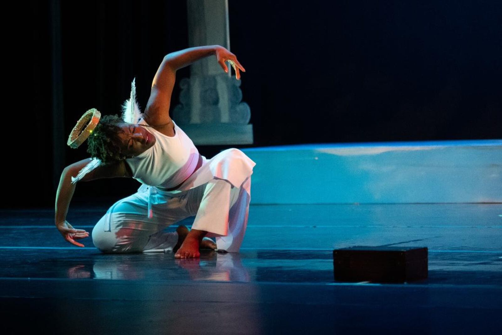 Dayton Contemporary Dance Company Member Countess V. Winfrey will portray the titular role in "The Littlest Angel" Dec. 14 at the University of Dayton. PHOTO BY SCOTT ROBBINS