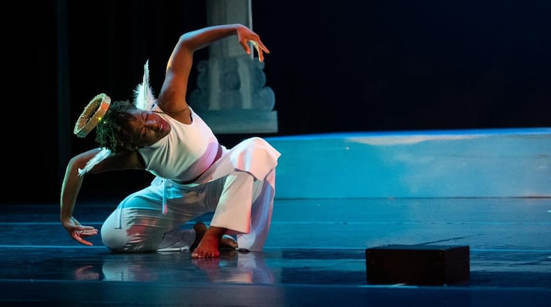 Dayton Contemporary Dance Company Member Countess V. Winfrey will portray the titular role in "The Littlest Angel" Dec. 14 at the University of Dayton. PHOTO BY SCOTT ROBBINS