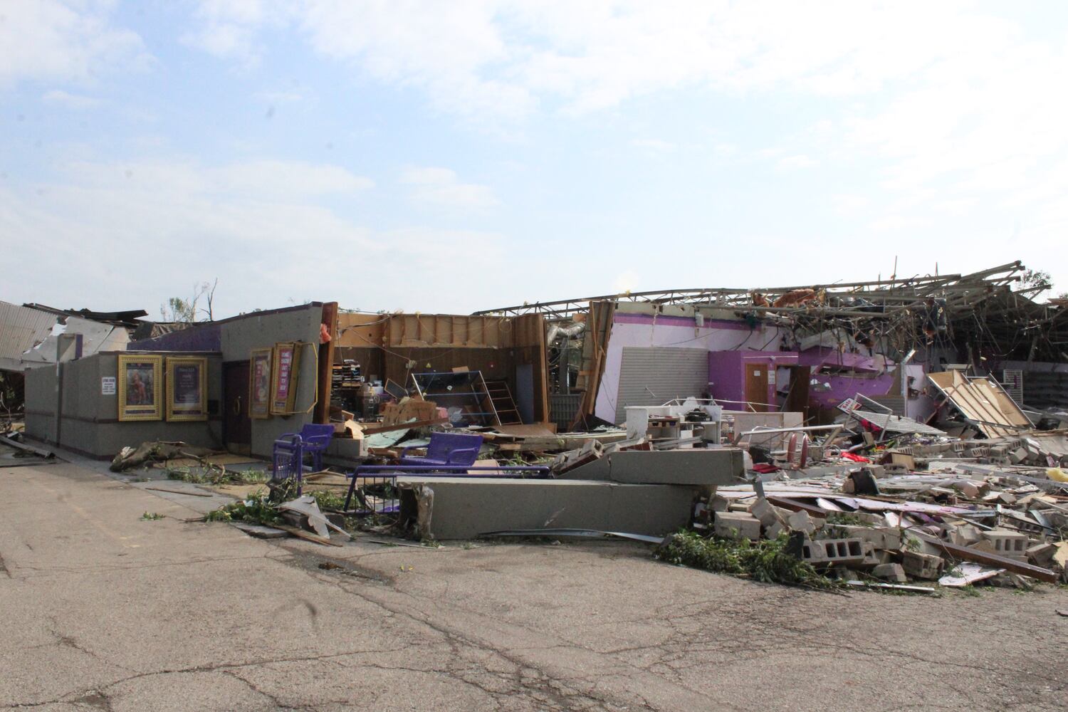 PHOTOS: Daylight reveals widespread damage from Monday storms