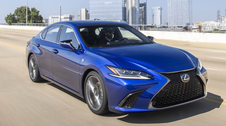 Sporting a new coupe-like silhouette, the seventh-generation 2019 ES boasts Amazon Alexa connectivity and Apple CarPlay compatibility and is offered in three different styles, including the first-ever ES F SPORT and ESh with an all-new hybrid system. Lexus photo