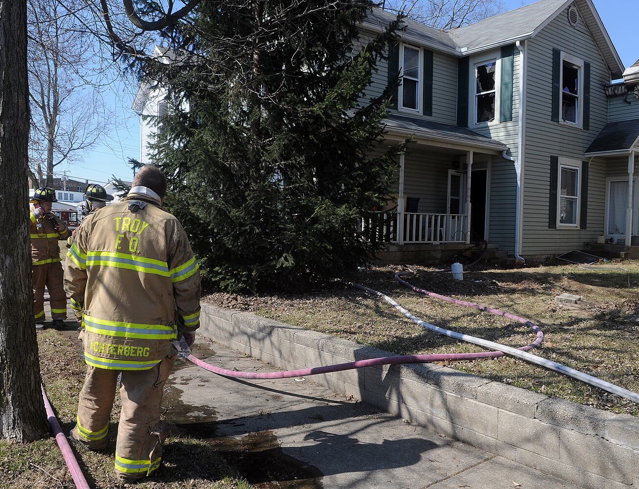 Troy House Fire
