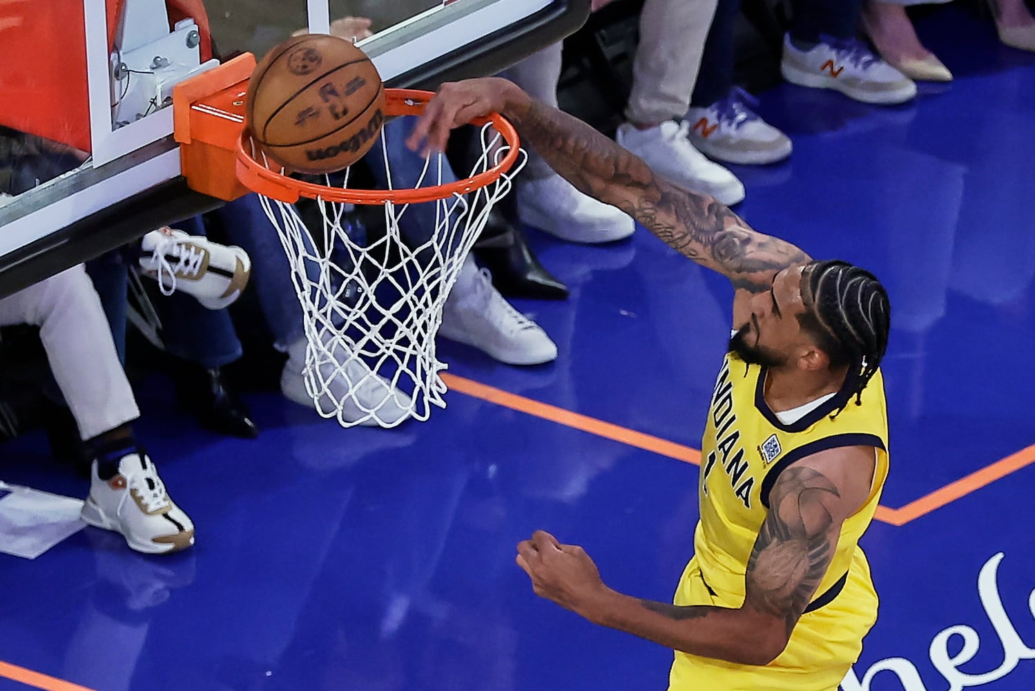 Pacers Knicks Basketball
