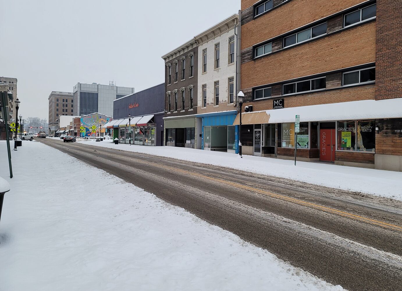 Butler County snow, Feb. 9, 2021