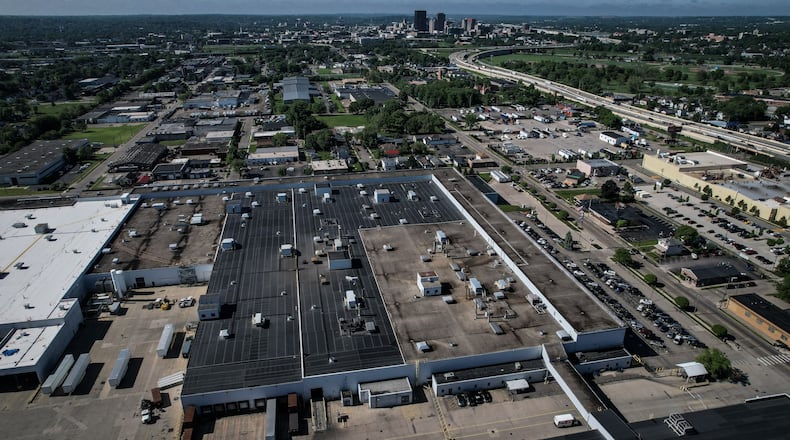 The Mahle plant along with other industrial sites are sprinkled through McCook Field neighborhood. The Mahle plant was previously owned by Behr Dayton Thermal Products and then Chrysler before that. JIM NOELKER/STAFF