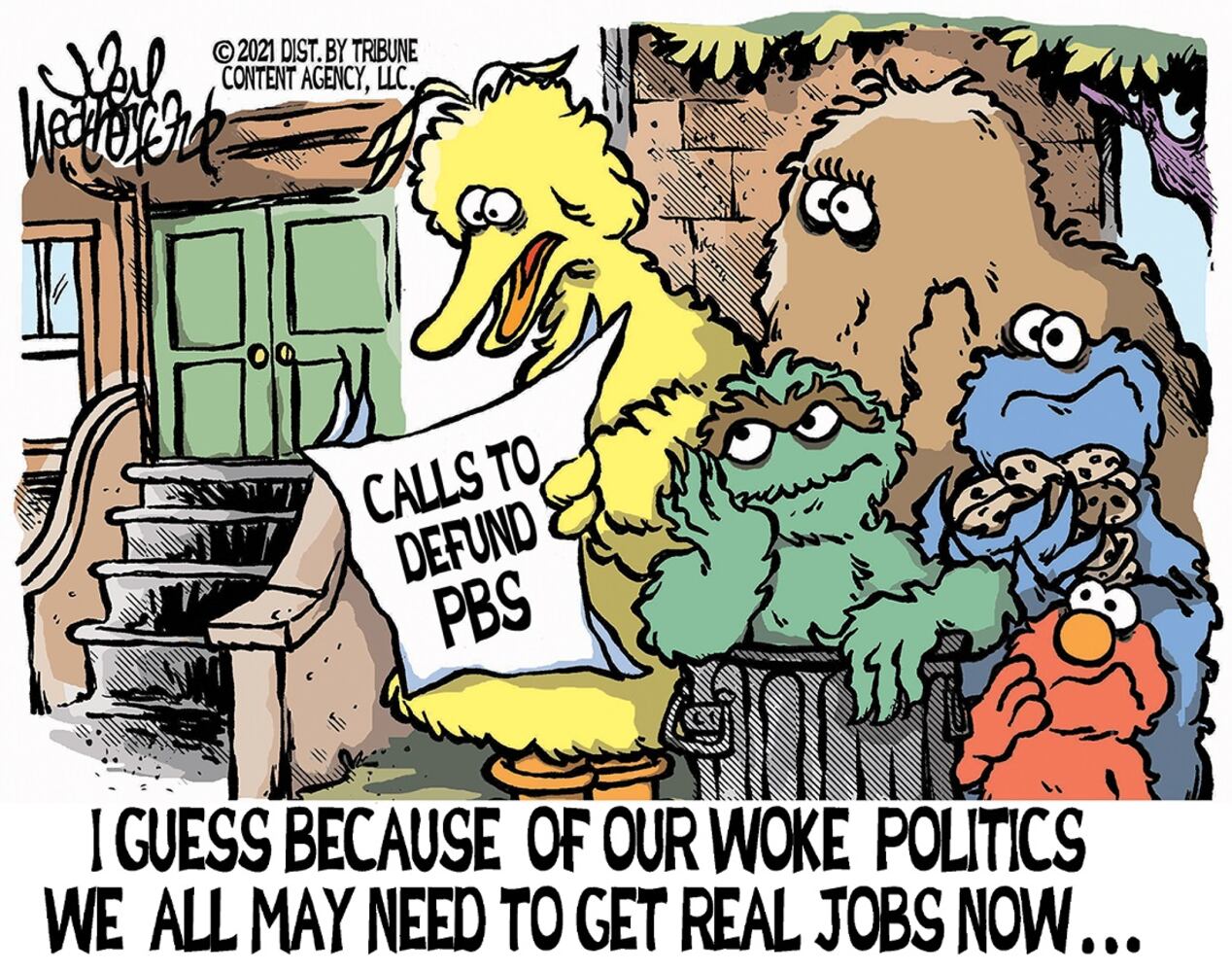 WEEK IN CARTOONS: Rittenhouse trial, Big Bird and more