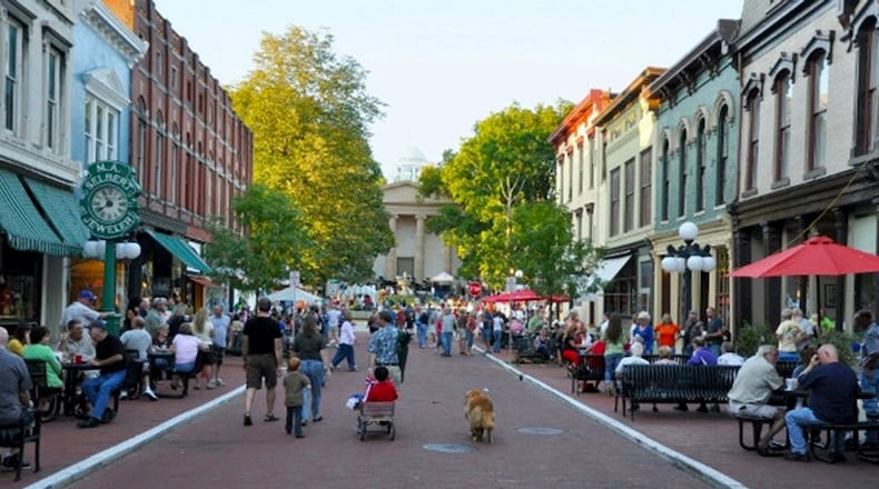 Downtown Frankfort is a picture-perfect snapshot of small-town America. (Visit Frankfort)