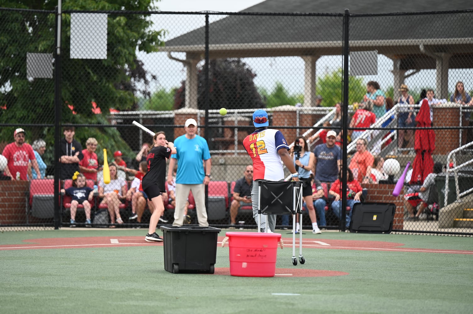 Savannah Bananas make a surprise visit to Nuxhall Miracle League in Fairfield