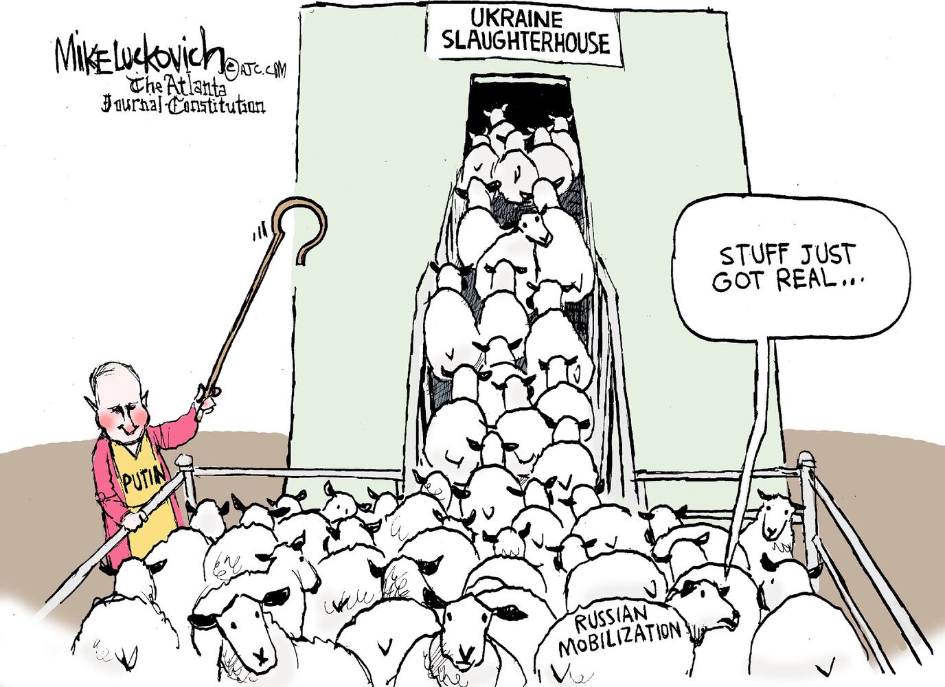 WEEK IN CARTOONS: Hurricane Ian, midterm elections and more