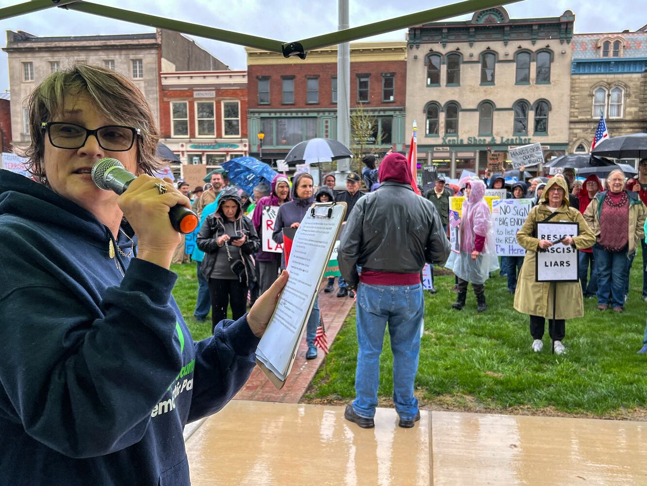 Greene County protest