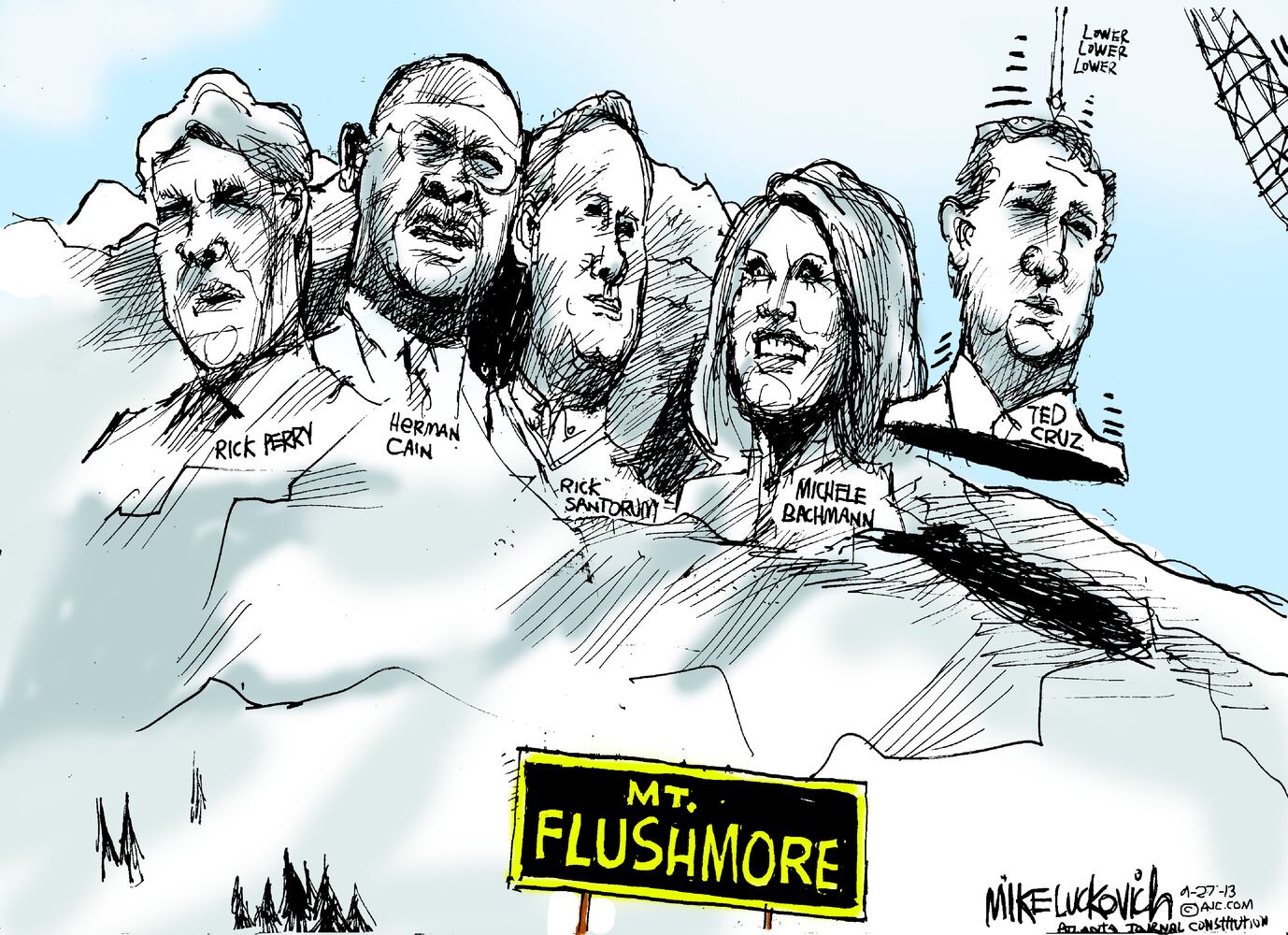 Luckovich: Cruz and the GOP