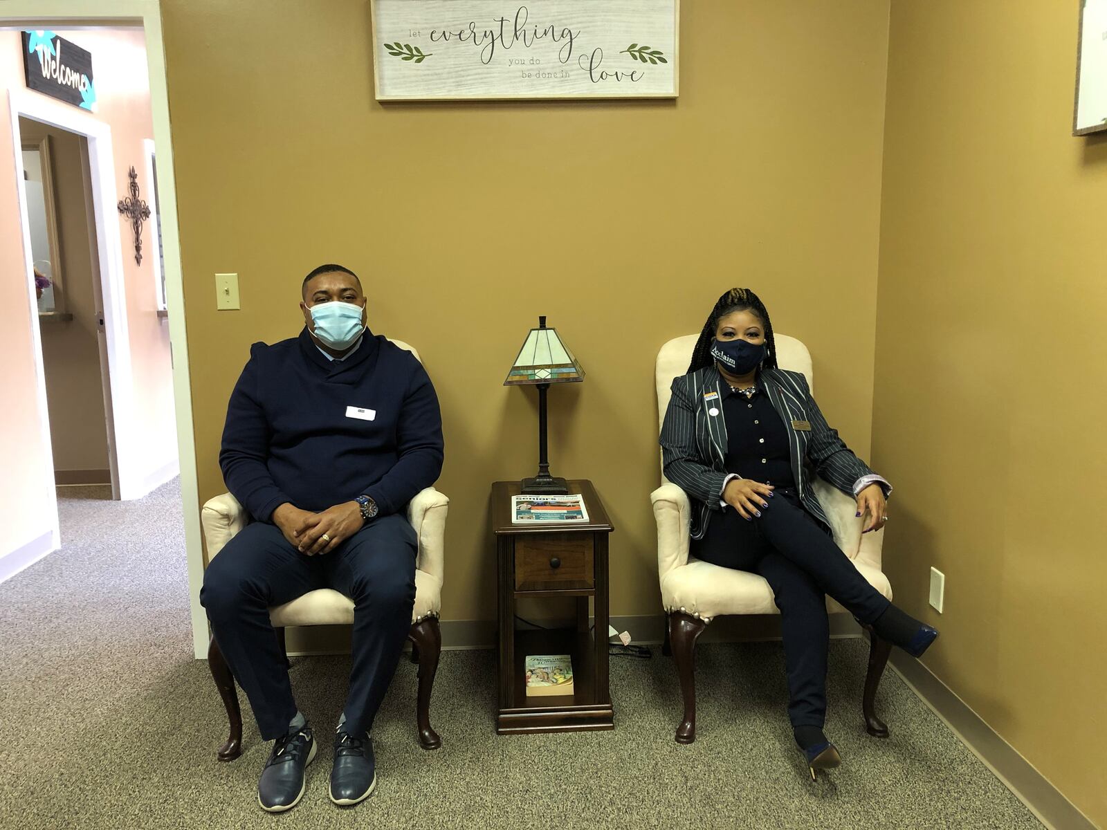 Pauli and Terrell Brown Scott own Acclaim Senior Activities Center in Beavercreek. STAFF/BONNIE MEIBERS