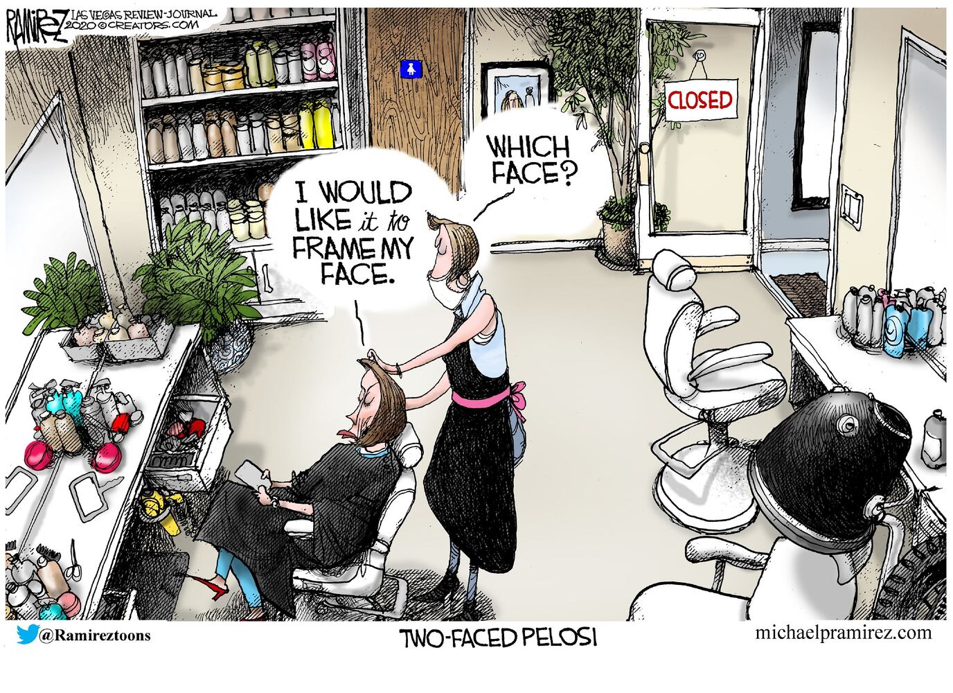 Week in cartoons: COVID-19, Nancy Pelosi and more