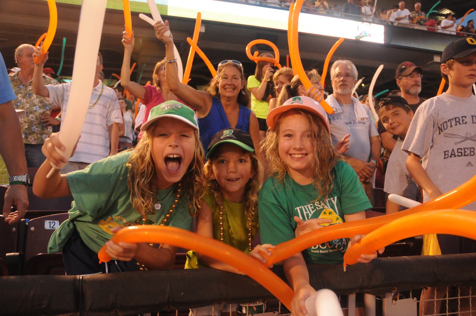 Dragons fans were a welcome sight for the team Friday night against South Bend after a tough trip. CONTRIBUTED PHOTO