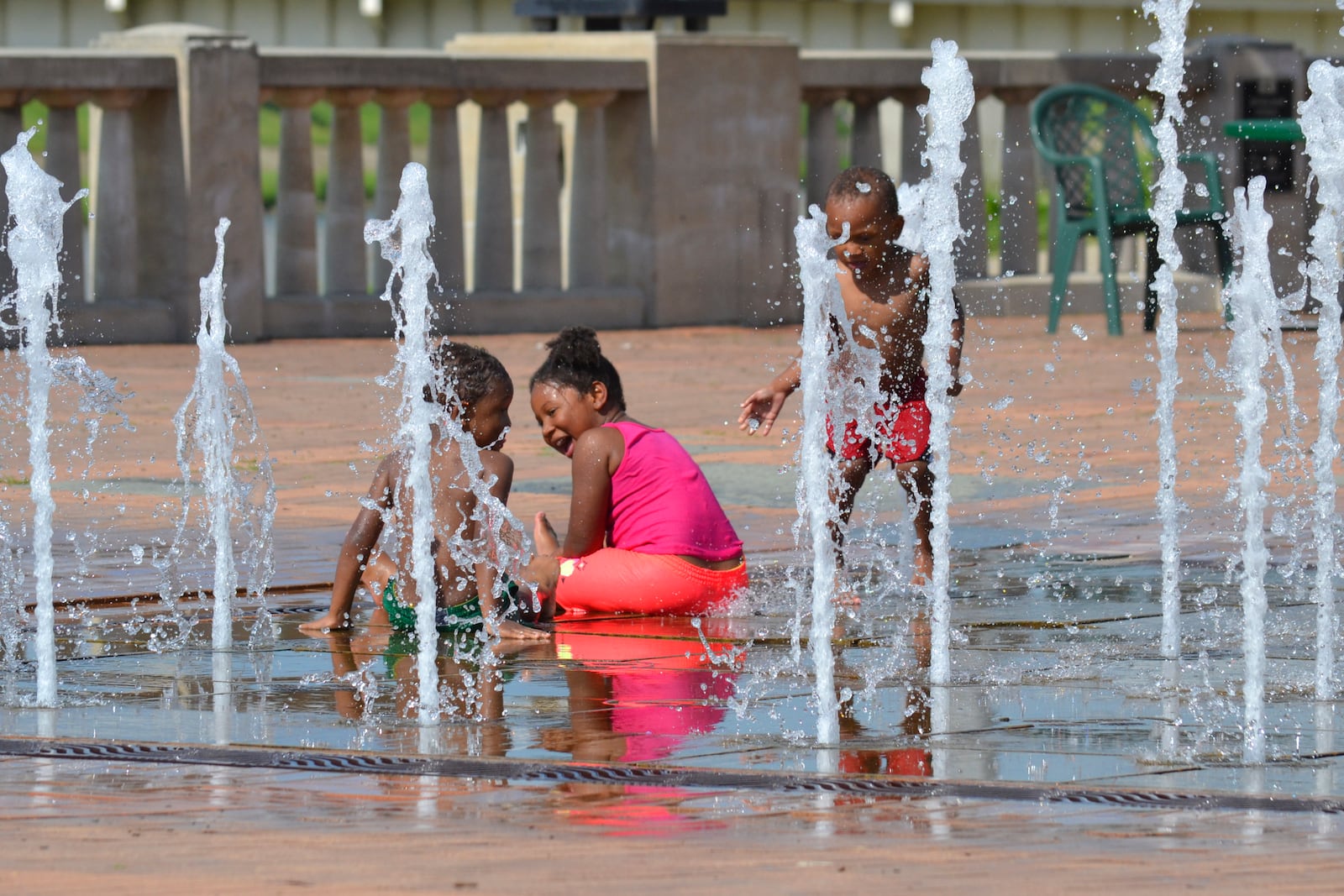 Keeping cool at RiverScape MetroPark - CONTRIBUTED