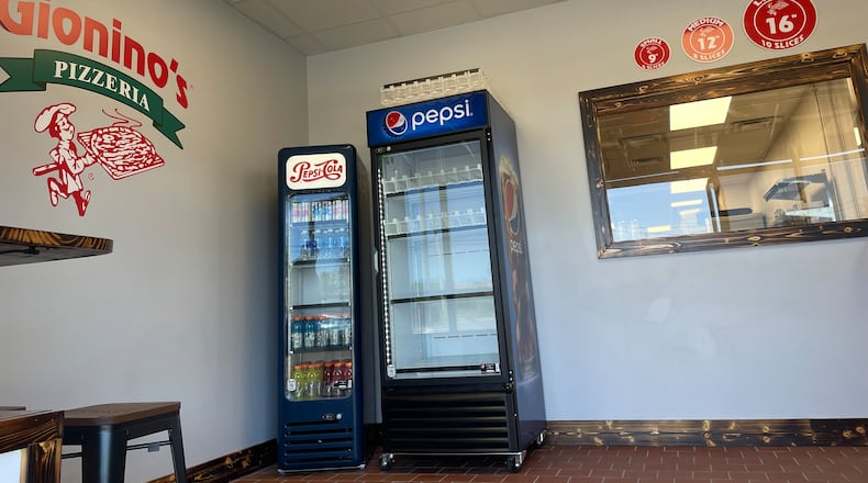 Gionino’s Pizzeria is opening its third Dayton area location at 4447 W. Franklin St. off of Wilmington Pike in Bellbrook. NATALIE JONES/STAFF