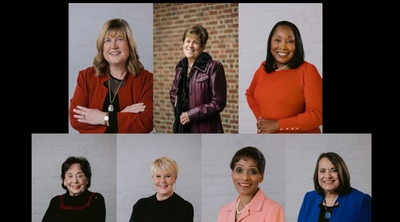 YWCA Dayton's 2023 Women of Influence luncheon was held Thursday, March 9. The ceremony recognized seven women in the Dayton community who work to further the organization’s mission of eliminating racism and empowering women. CONTRIBUTED PHOTOS