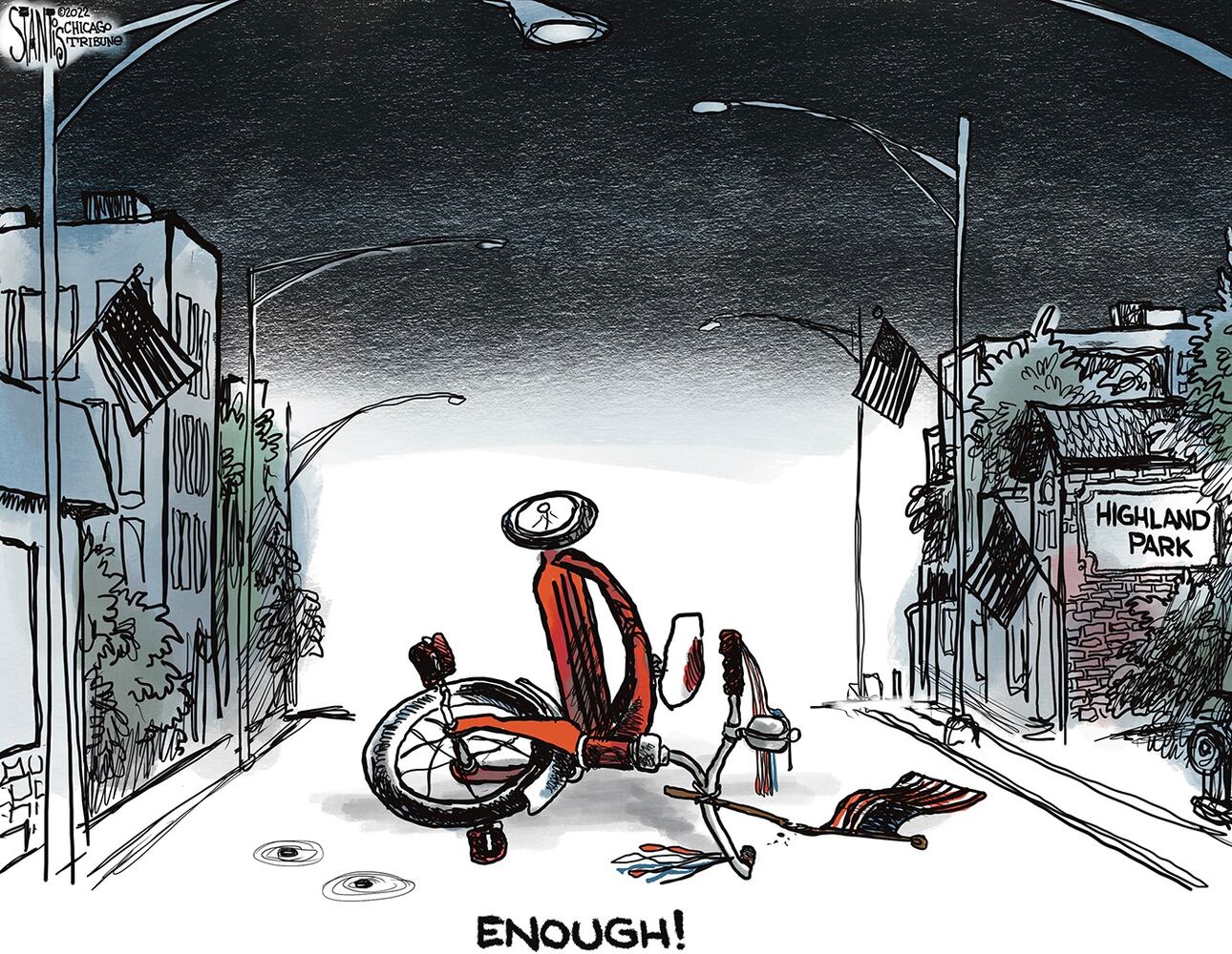 WEEK IN CARTOONS: Parade shooting, Boris Johnson and more