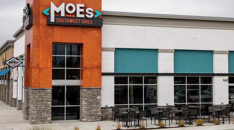 Moe's Southwest Grill will open a new location in Washington Twp. in the summer of 2022. Pictured is another of the franchise's locations.