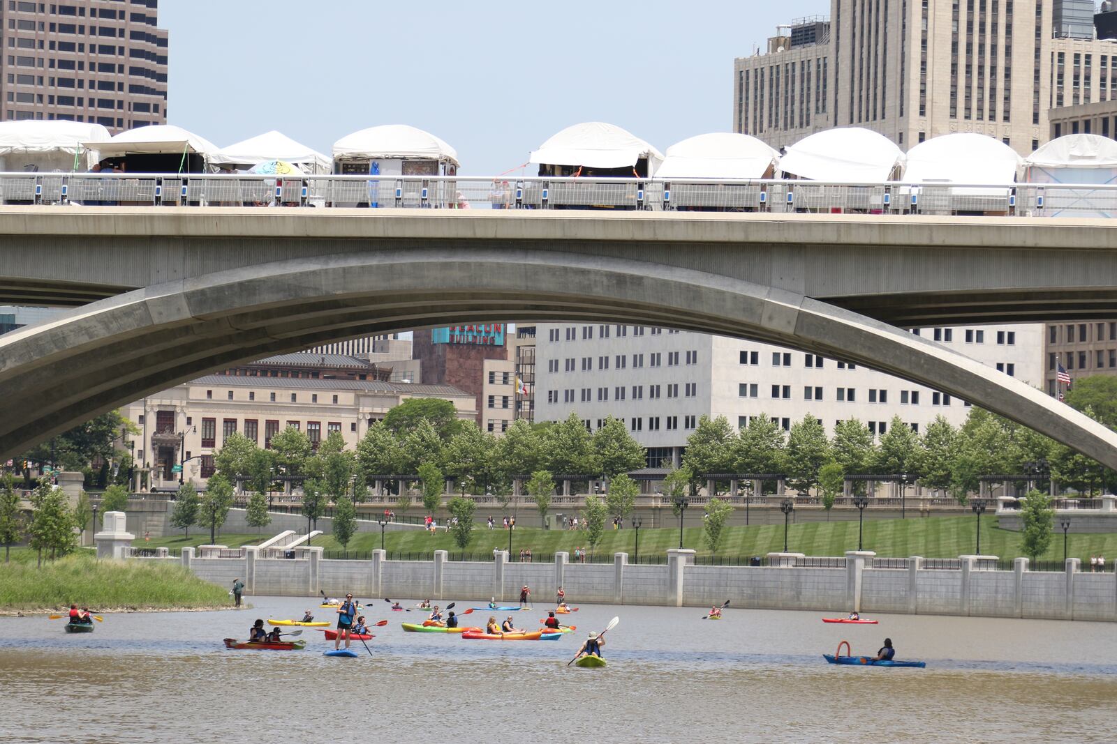 Riverfest returns to the Columbus Arts Festival with a free canoe and kayak launch point on the festival grounds behind the Bicentennial Park stage, next to the Main Street Bridge. Riverfest will take place Saturday, June 9 from noon – 6 p.m. and Sunday, June 10 from noon–4 p.m. Source: Columbus Arts Festival