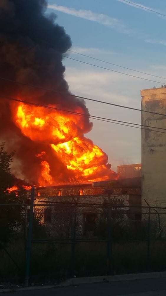 Downtown Dayton Fire