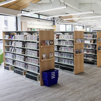 Inside the Xenia branch of the Greene County Public Library. The library has an operating levy on the November ballot. BRYANT BILLING / STAFF