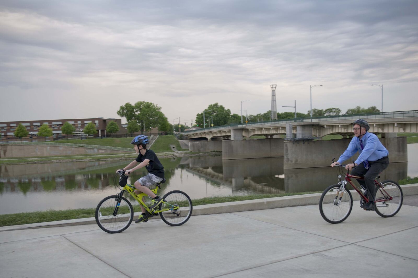 With more than 340 miles of connected bike trails, the Dayton area is a haven for cyclists. CONTRIBUTED
