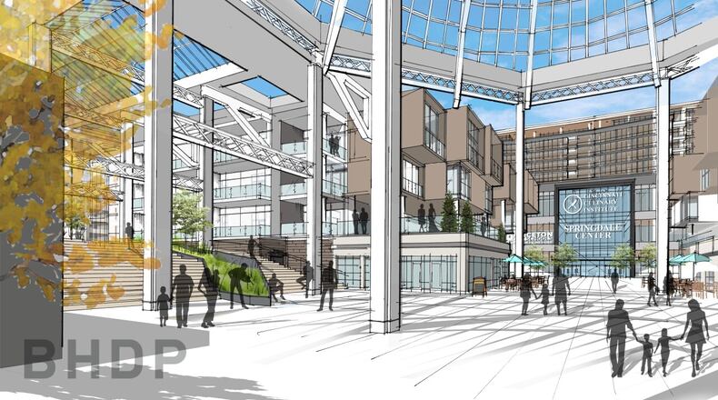 Tri-County Mall will evolve into an amenity-rich apartment community in the next 10 years. CONTRIBUTED/WCPO/BHDP