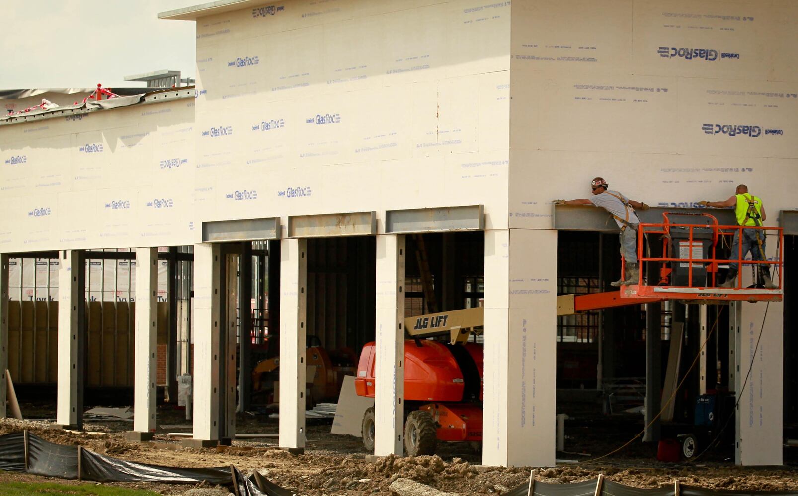 Austin Landing construction