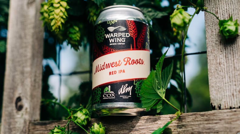 Warped Wing Brewing Company, Dorothy Lane Market and Cox Arboretum MetroPark is releasing a small-batch collaboration beer brewed with Ohio-grown ingredients (CONTRIBUTED PHOTO).
