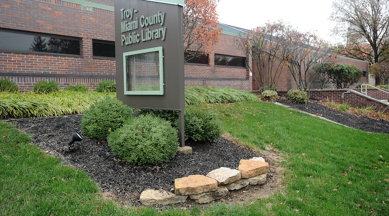 Troy-Miami County Public Library, Oct. 2020. MARSHALL GORBY\STAFF
