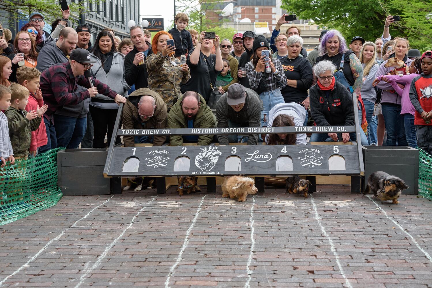 PHOTOS: Did we spot you at the Derby Day Wiener Dog Race in The Oregon District?