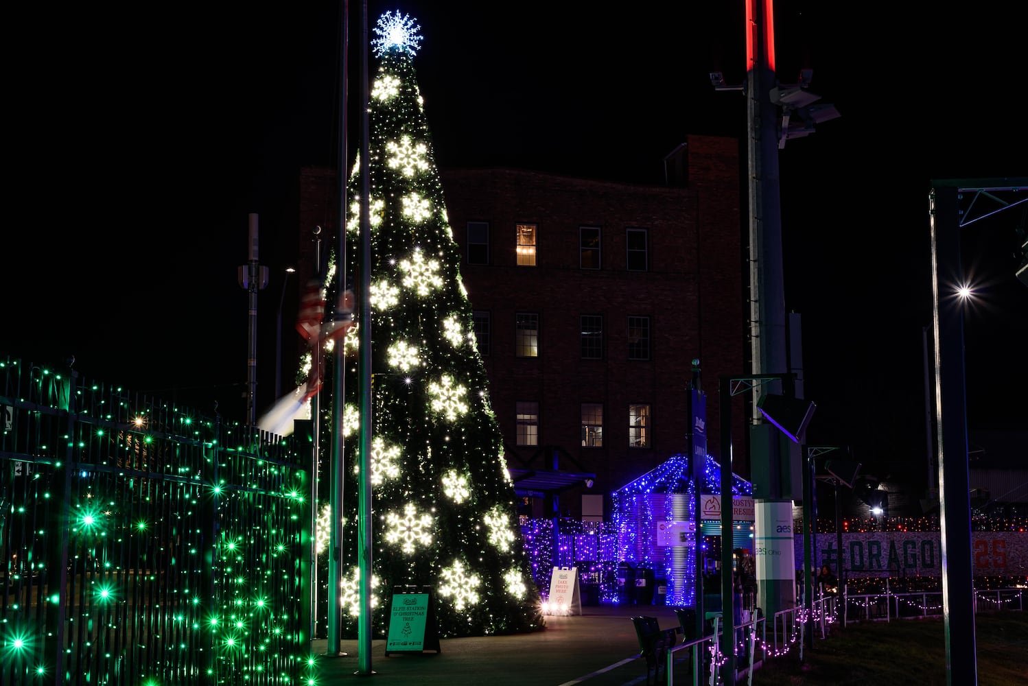 PHOTOS: Deck the Diamond at Day Air Ballpark