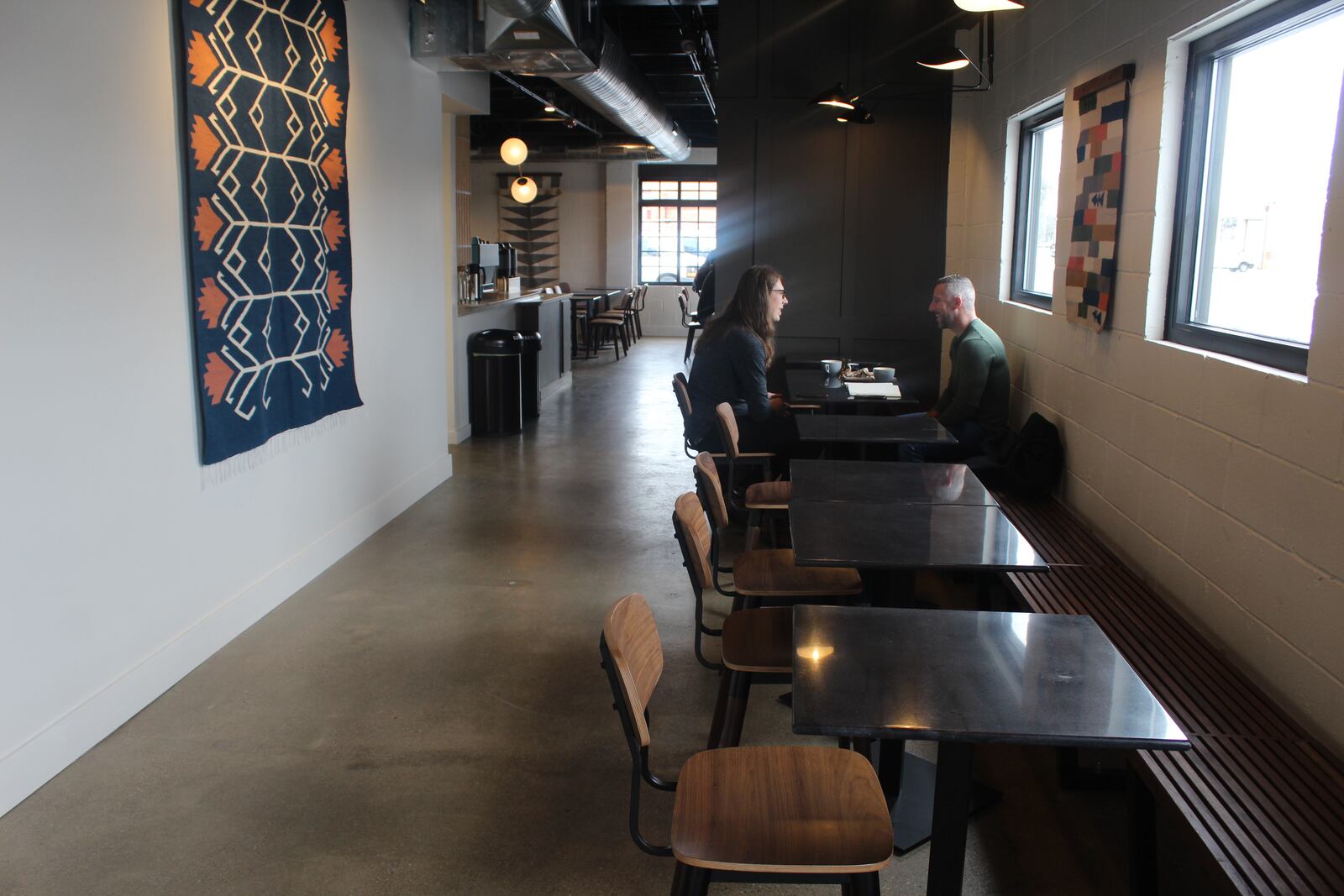 Ghostlight Coffee is scheduled to open its second location to the public Thursday, Nov. 14. The business will sell coffee, baked goods and an assortment of breakfast and lunch items, including an impossible meatloaf sandwich, Yemeni toast and  Keener Farm sage sausage sandwiches.  The grand opening of the second Ghostlight location will mark the eighth anniversary of the opening of the first.  Shane Anderson opened Ghostlight Coffee in Dayton’s South Park neighborhood Nov. 14, 2011.  The original location remains open. The new location is at 800 S Patterson Boulevard next to Old Scratch Pizza and across from Grismer Tire.