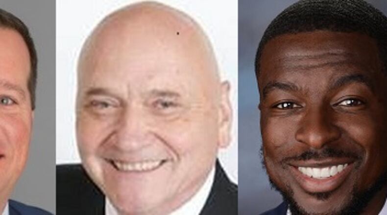Here are Dayton region candidates who won contested primaries for the Ohio House of Representatives. From left are Rodney Creech, Tom Young, Willis Blackshear Jr. and Brian Lampton.