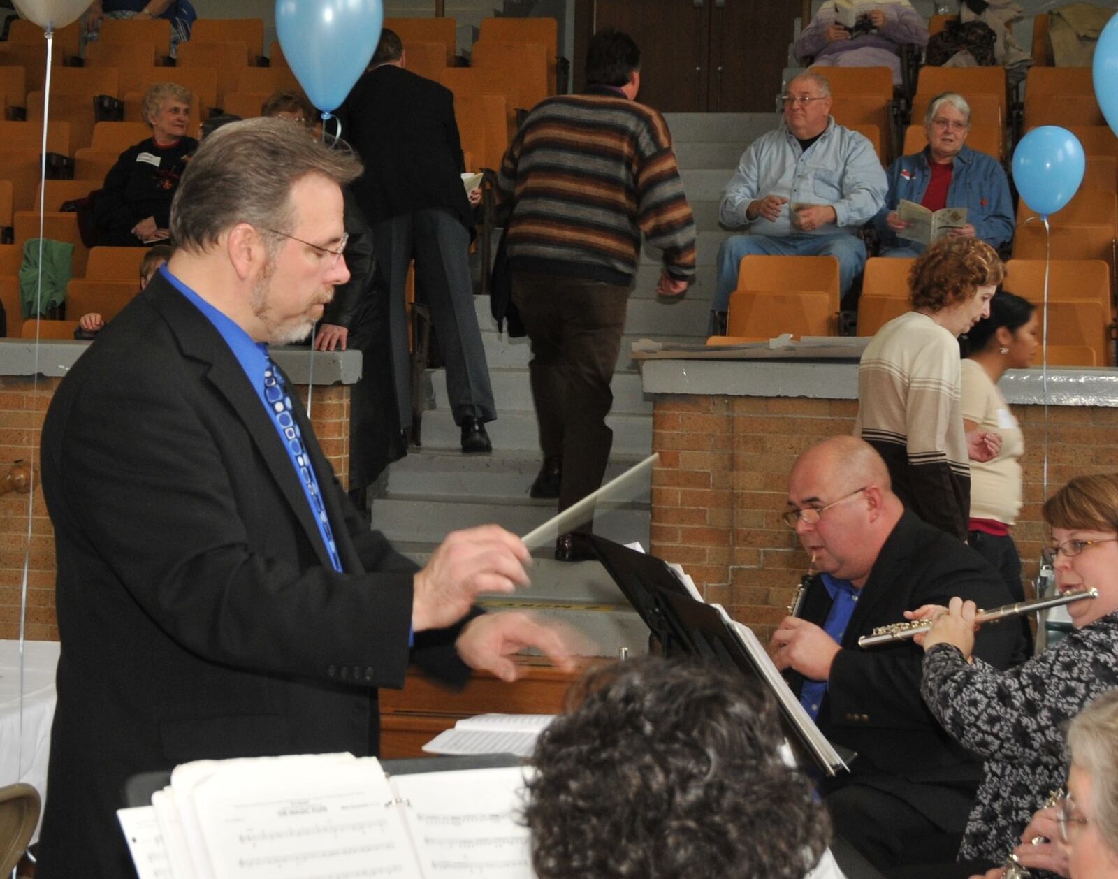 Fairborn resident Gary Johnson has been the Fairborn Civic Band's director since its establishment in 1996 when the band got together for their first performance, the Fairborn Independence Day Parade.