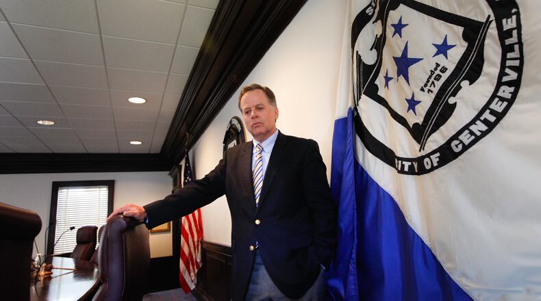 The city of Centerville is down to a handful of finalist to replace Greg Horn after 25 years as city manager. CHRIS STEWART / STAFF