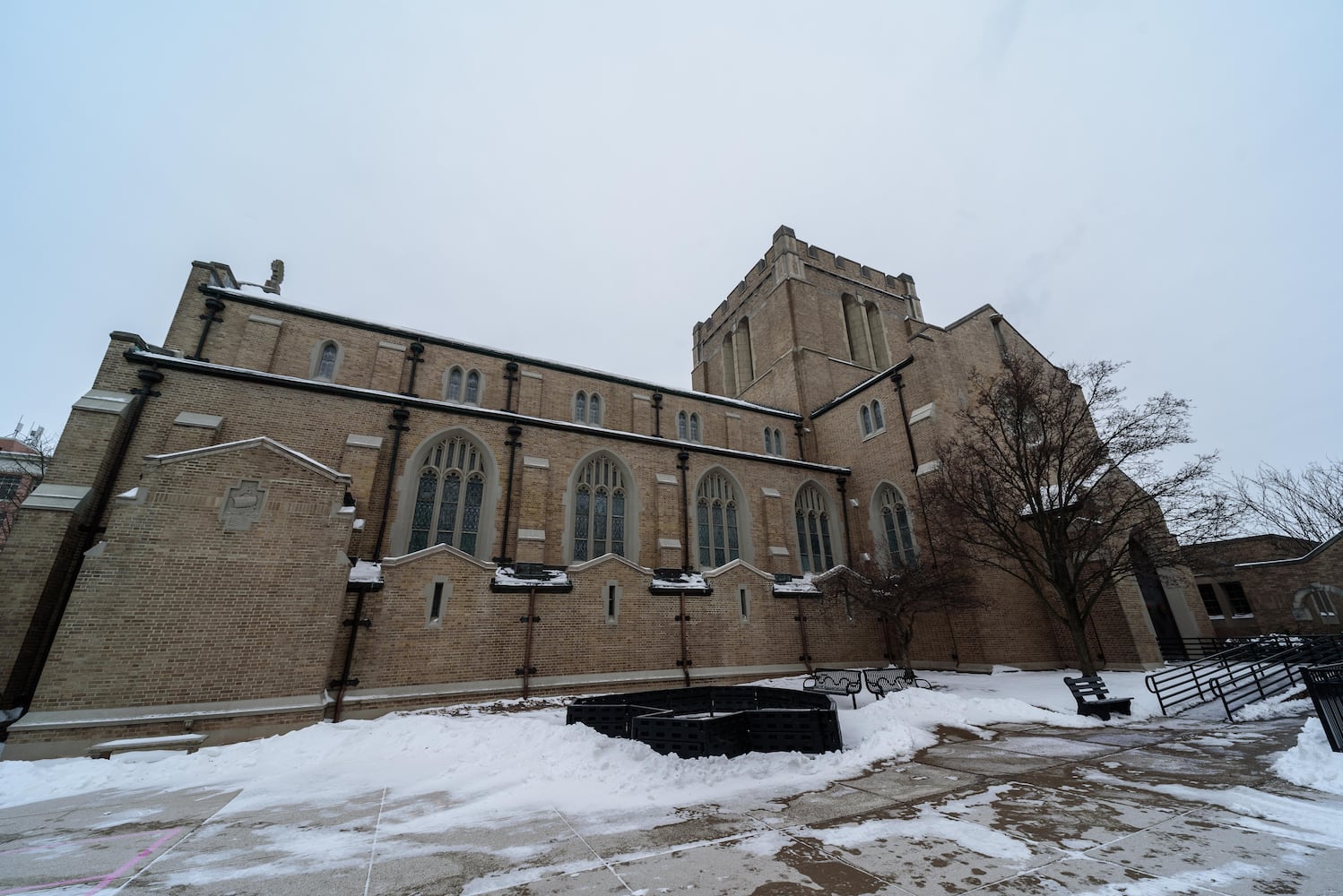 PHOTOS: A look inside Holy Angels Catholic Church decorated for Christmas