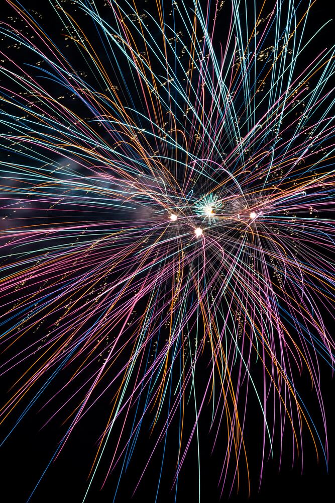 Photos of Beavercreek 4th of July fireworks 2019