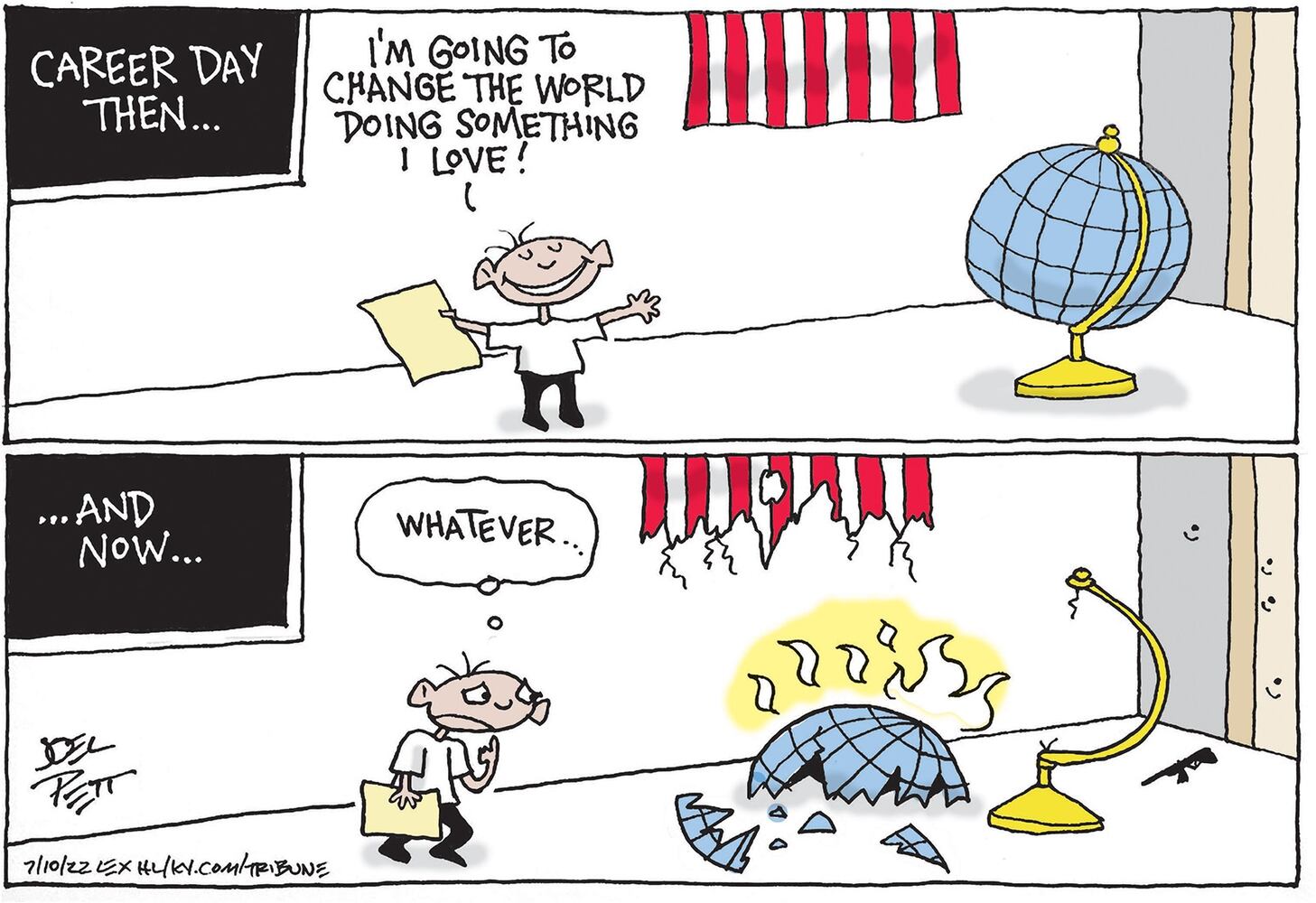 WEEK IN CARTOONS: Parade shooting, Boris Johnson and more