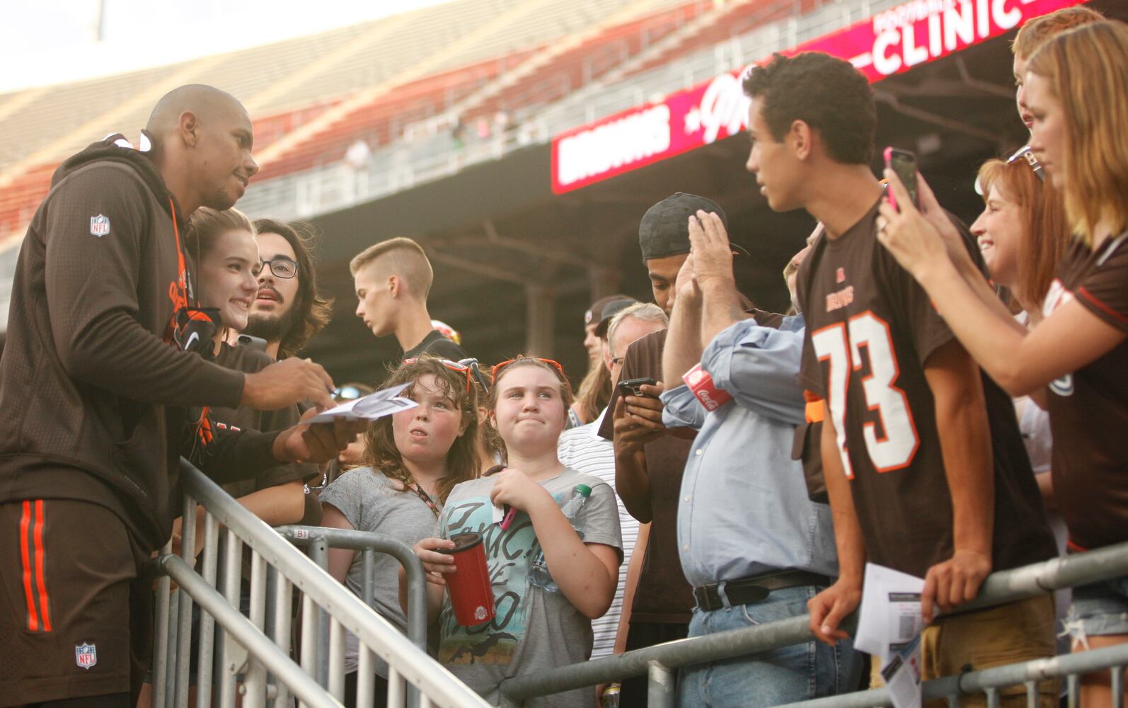 Browns scrimmage at OSU