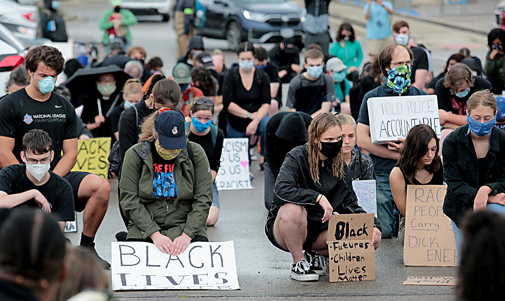 PHOTOS: Demonstrators rally for justice in Beavercreek