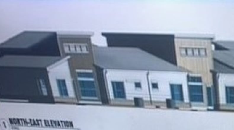 Dogwood Commons developer Treplus Communities wants to change siding material on apartments planned at Cornerstone of Centerville North from wood to vinyl. NICK BLIZZARD/STAFF