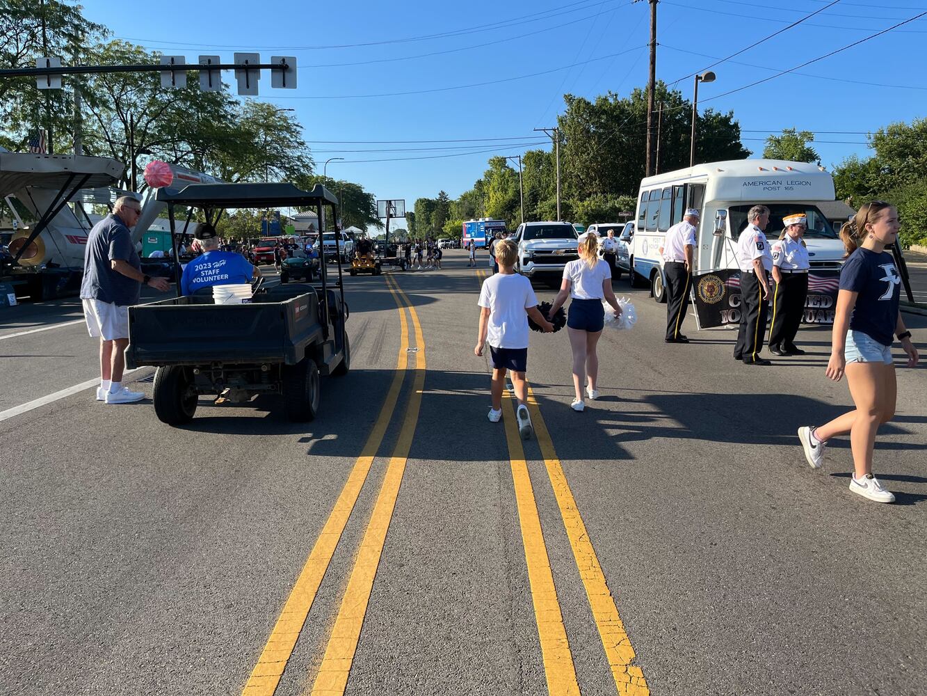 2023 Holiday at Home parade in Kettering