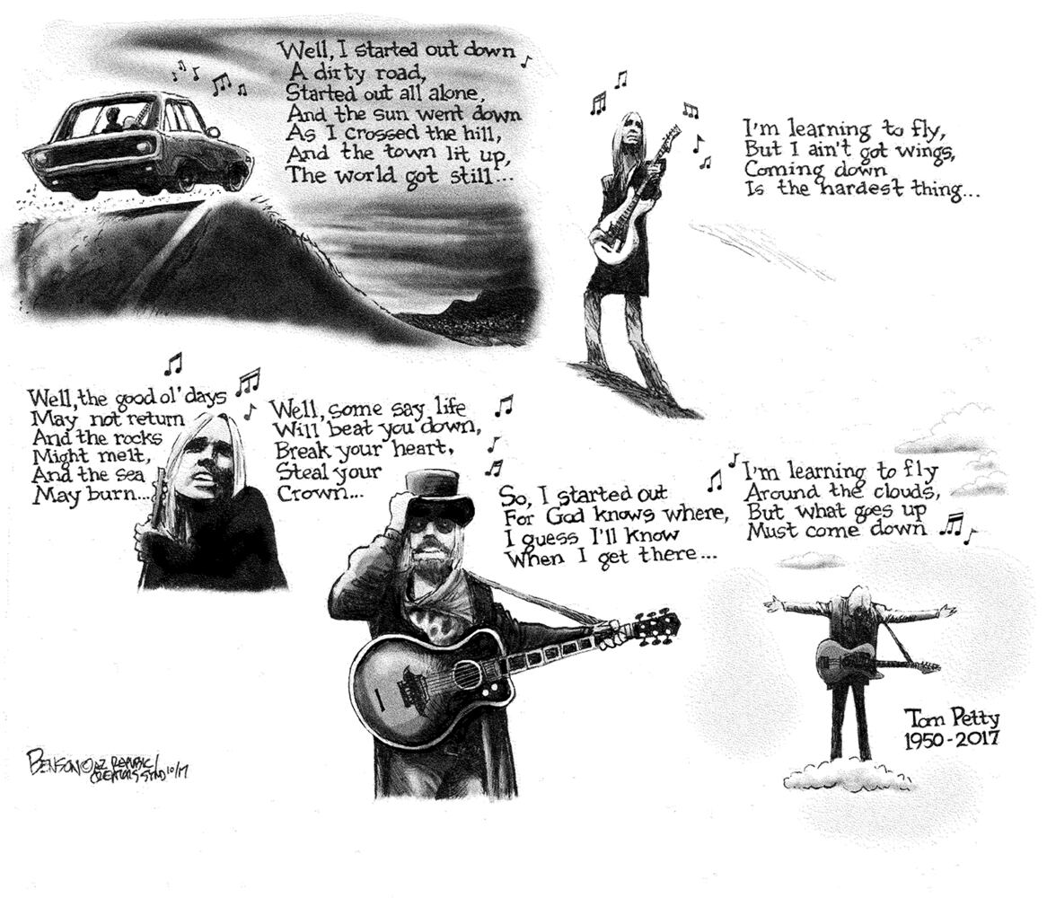 Week in cartoons: Gun control, paper towels and more