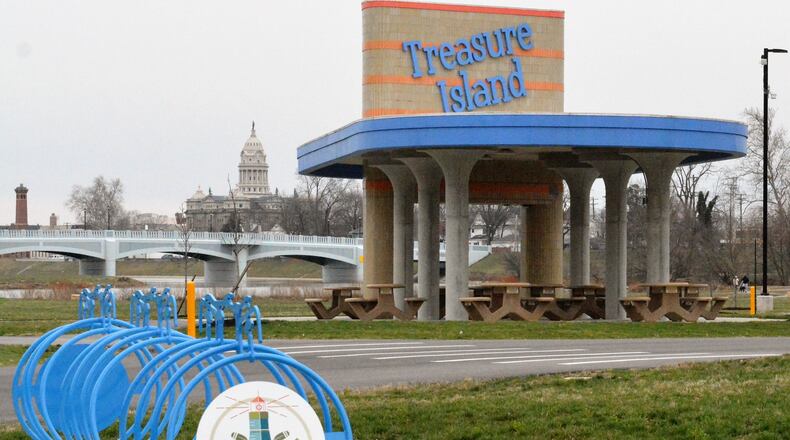 Troy has focused on riverfront development, including the Treasure Island Park area, which opened in 2016. City council members Monday, however, said they did not support a proposed pedestrian bridge near downtown. CONTRIBUTED